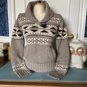 TNA 100% Lambswool  Knit Pullover Sweater - Size small